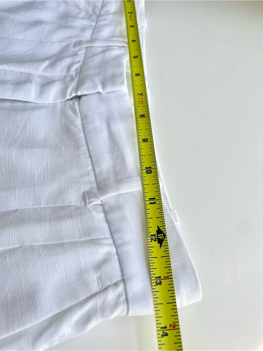 Aritzia Wilfred The Effortless Pant Size 4 White Cruise Linen Wide-Leg Cropped